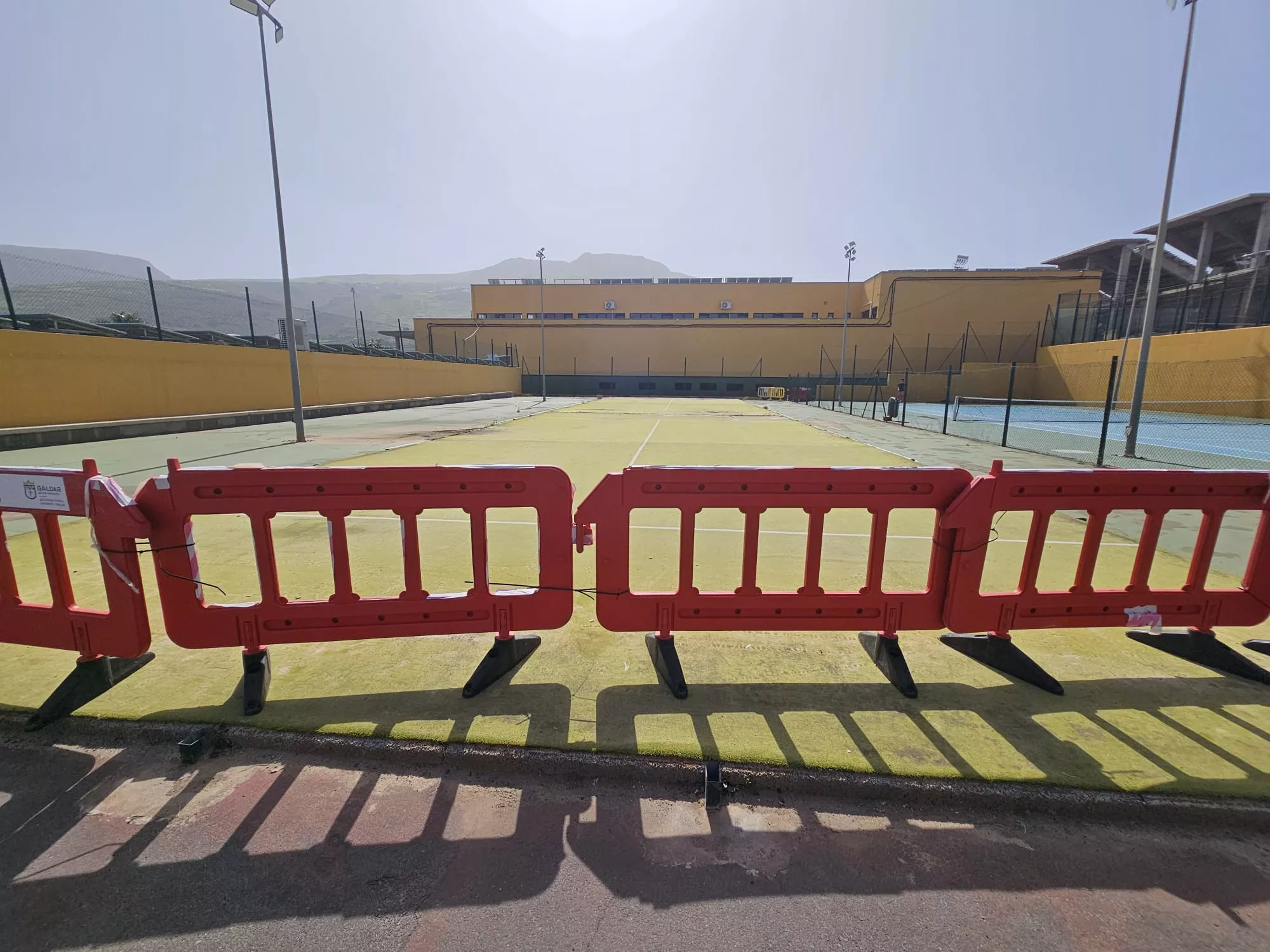 Estado actual de la Ciudad Deportiva Venancio Monzón Mendoza. CEDIDA