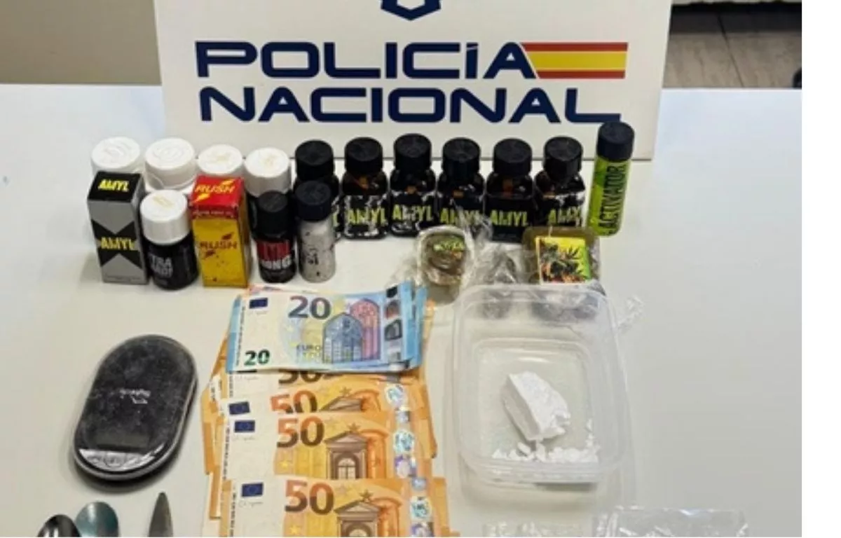 Desmantelado un punto de venta de drogas en Puerto del Rosario. POLICÍA NACIONAL