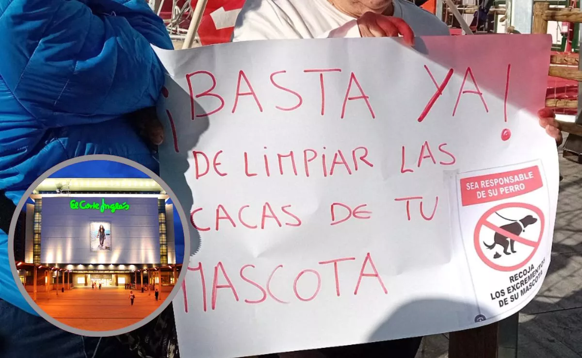 Protesta de los trabajadores de El Corte Inglés|AH