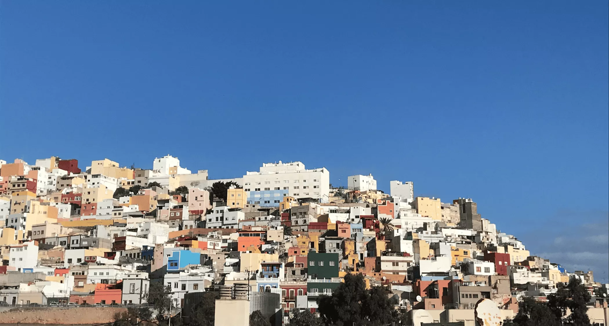 Viviendas en el Risco de San Nicolás, Las Palmas de Gran Canaria. / AH