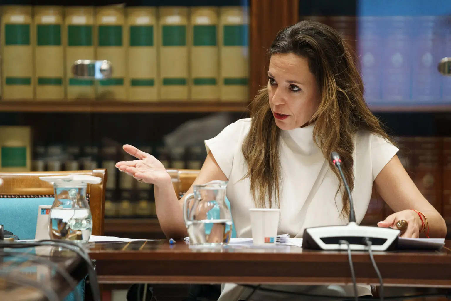 La consejera de Turismo y Empleo del Gobierno de Canarias, Jéssica de León. / EFE - RAMÓN DE LA ROCHA