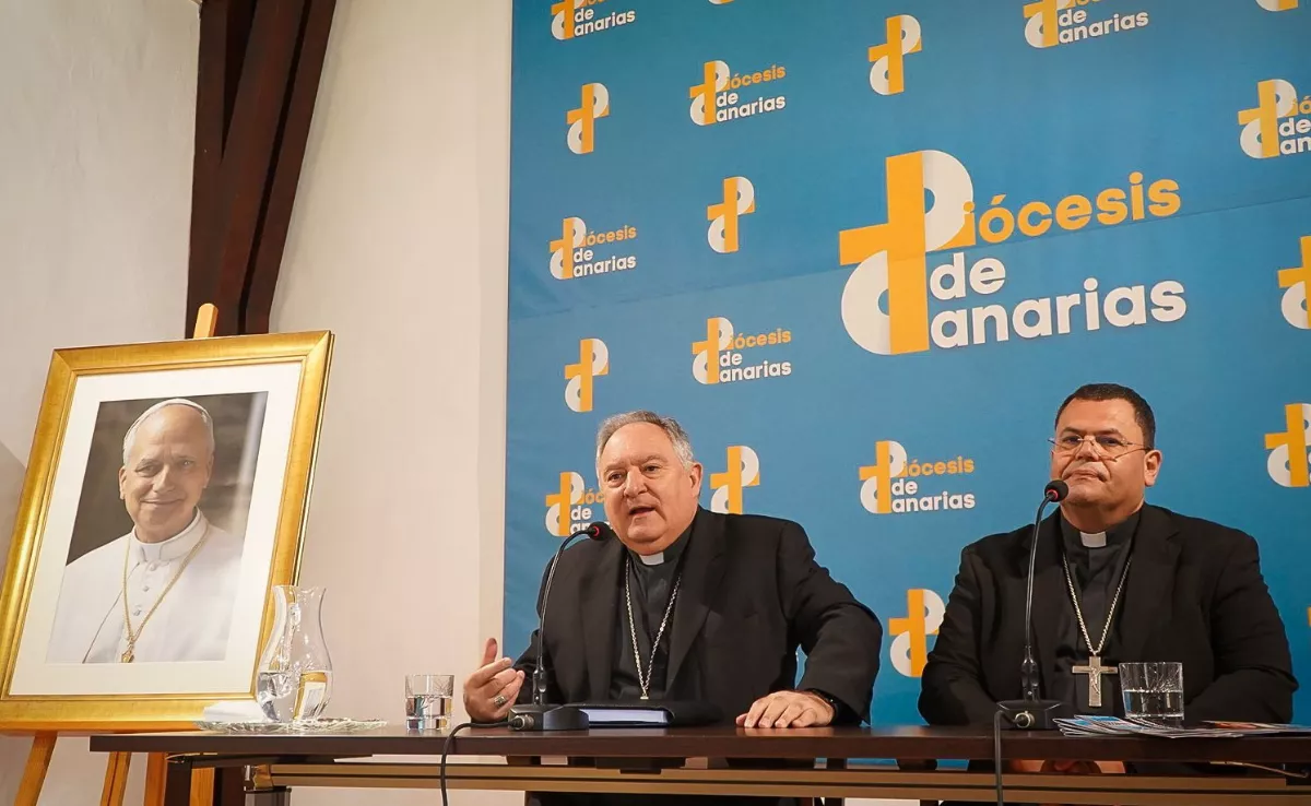 Rueda de prensa de la Diócesis de Canarias sobre la visita del Papa a las Islas / CEDIDA