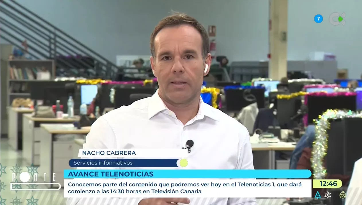 Nacho Cabrera dimite como adjunto de Informativos de Televisión Canaria tras mes y medio en el cargo. / AH