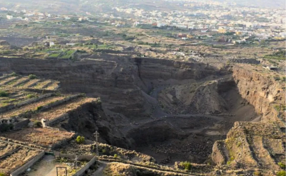 Imagen de uno de los puntos que se estudian para la construcción de la central hidroeléctrica de Tenerife / EFE