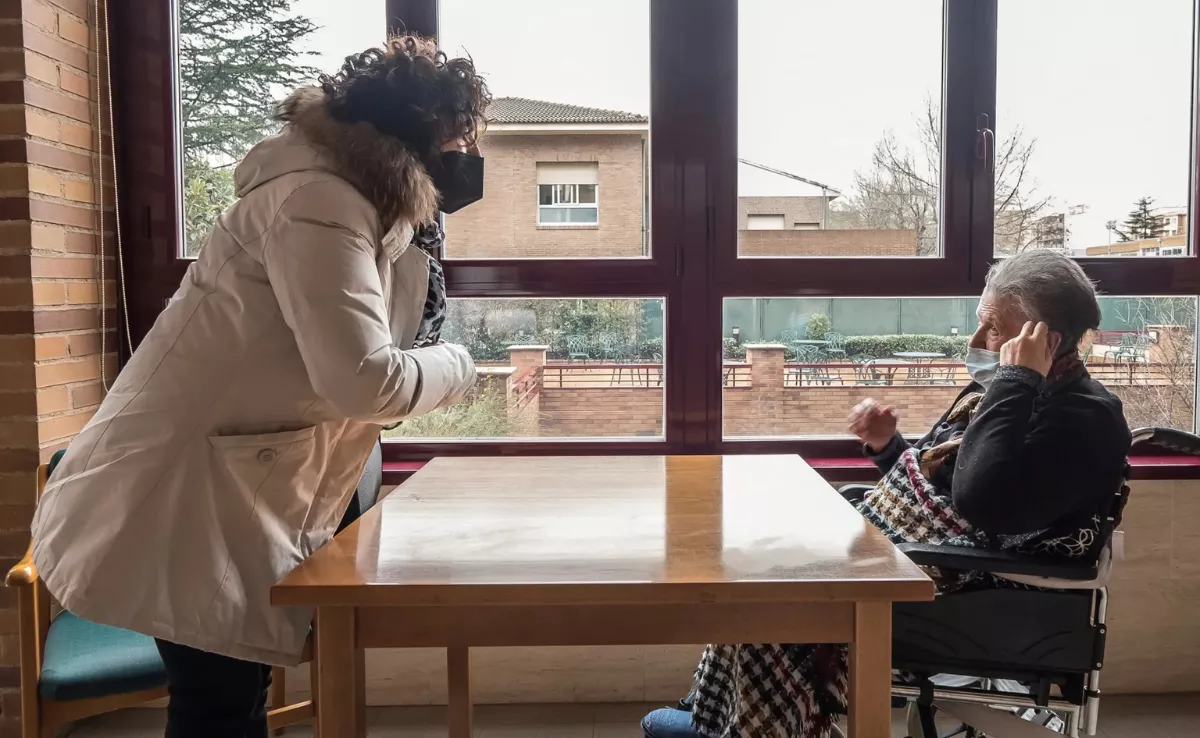 Imagen de una persona en situación de Dependencia / EFE