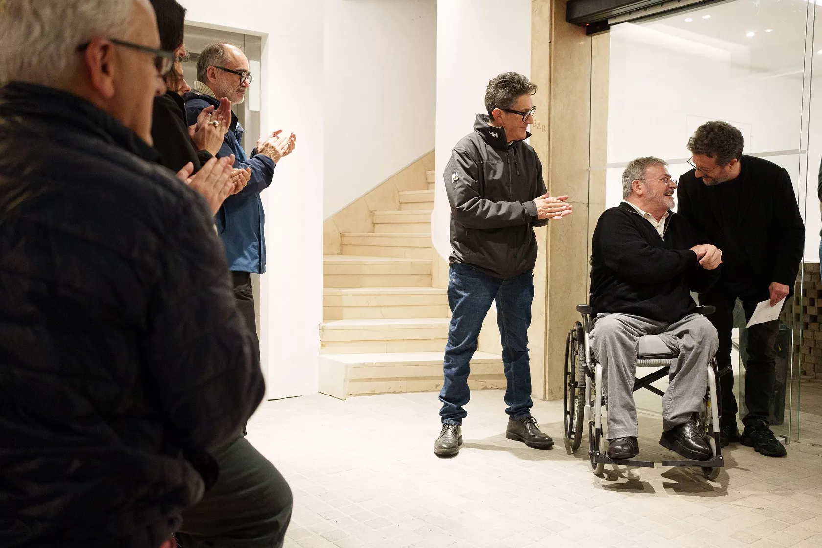 El Círculo de Bellas Artes de Tenerife presenta la intervención artística de Gonzalo González. / CEDIDA