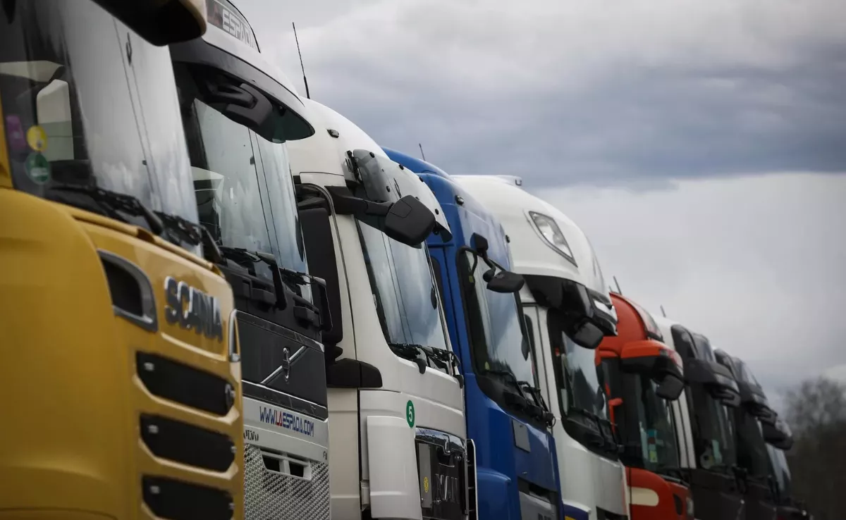 Imagen de archivo de camiones / EFE