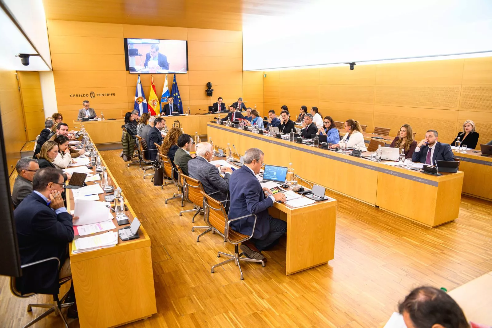 Pleno del Cabildo de Tenerife. / CABILDO DE TENERIFE