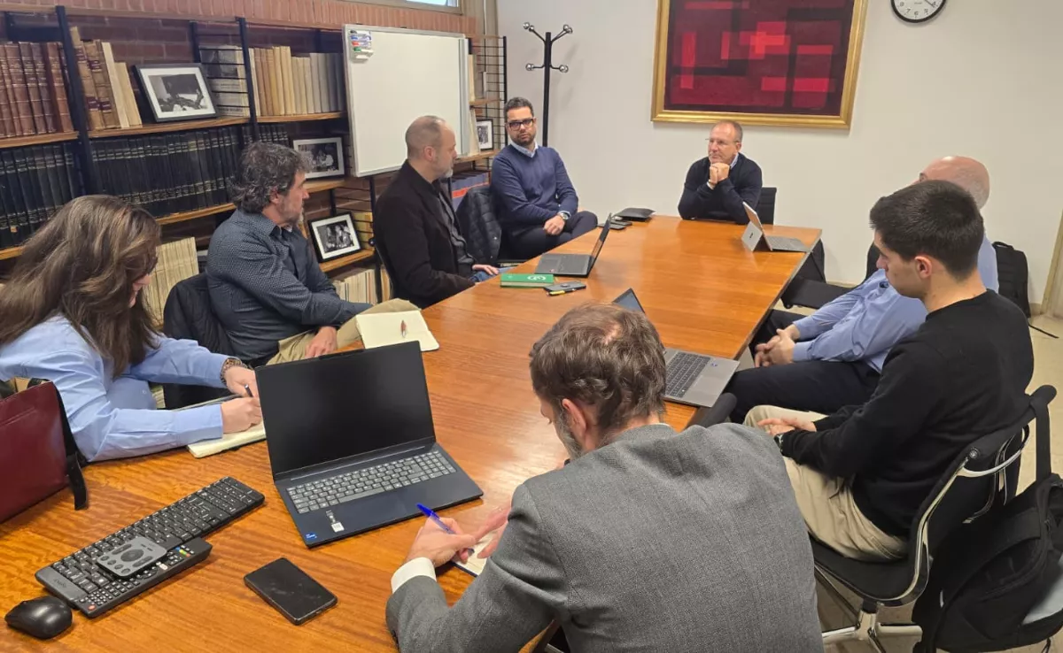 Reunión con la gerencia del iCONS – Cluster de la Industrialización de la Construcción de Navarra / CABILDO DE LA PALMA