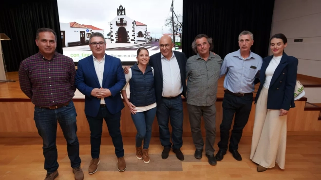 El equipo directivo de Contigo La Palma / CEDIDA