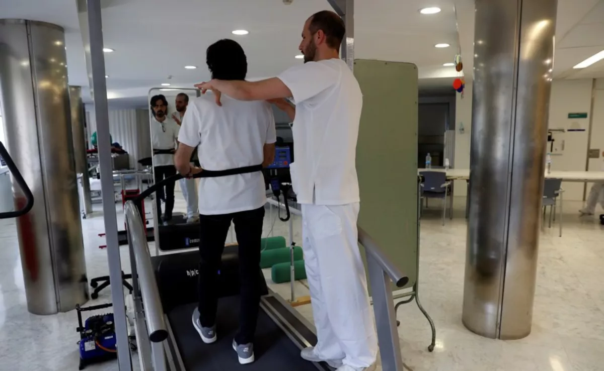 Imagen de archivo de un paciente en rehabilitación / EFE