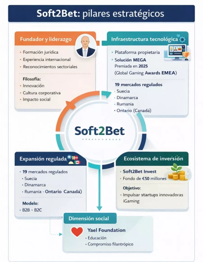 Pilares estratégicos de Soft2Bet