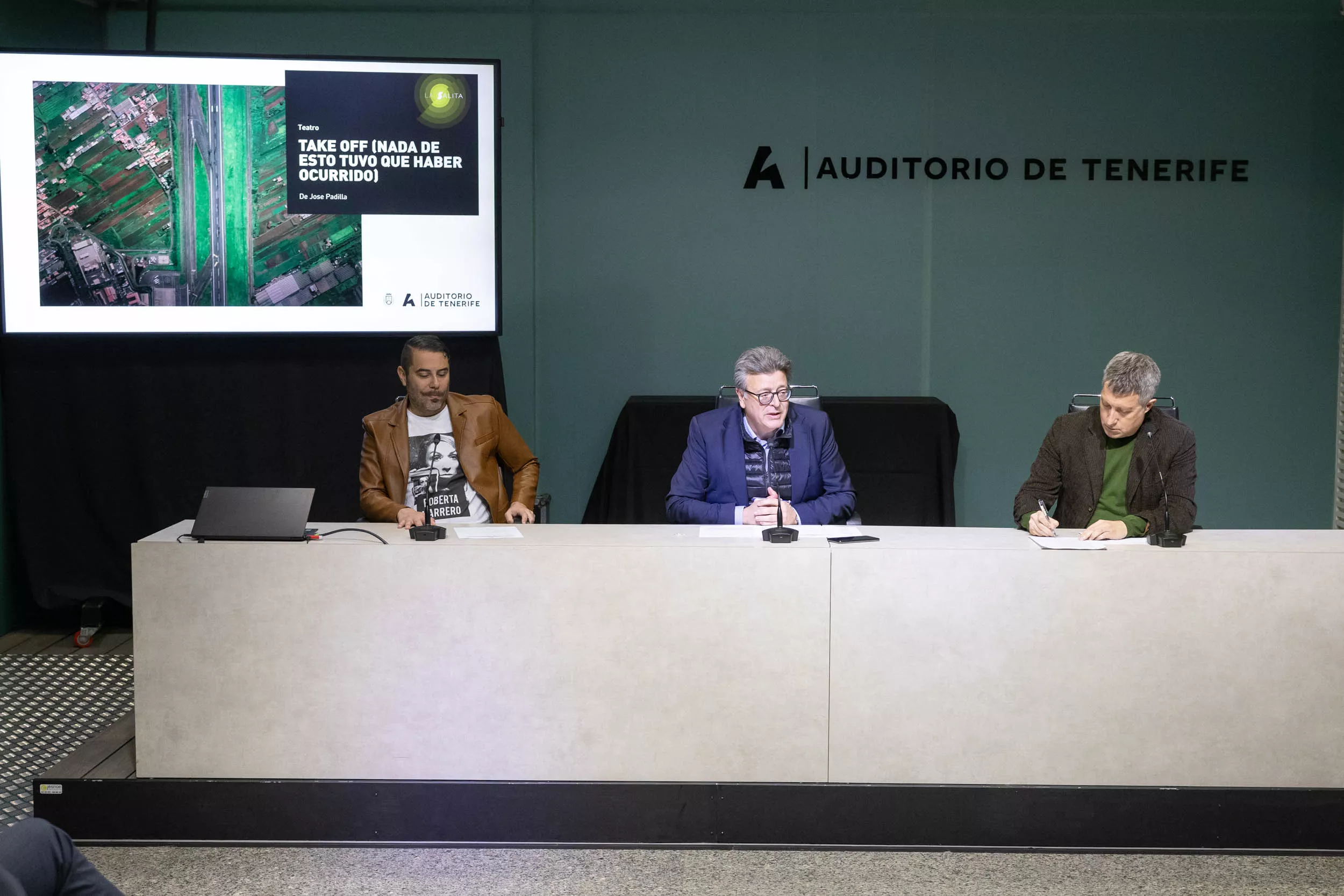Presentación de Take off [Nada de esto tuvo que haber ocurrido], del Auditorio de Tenerife. / CABILDO DE TENERIFE
