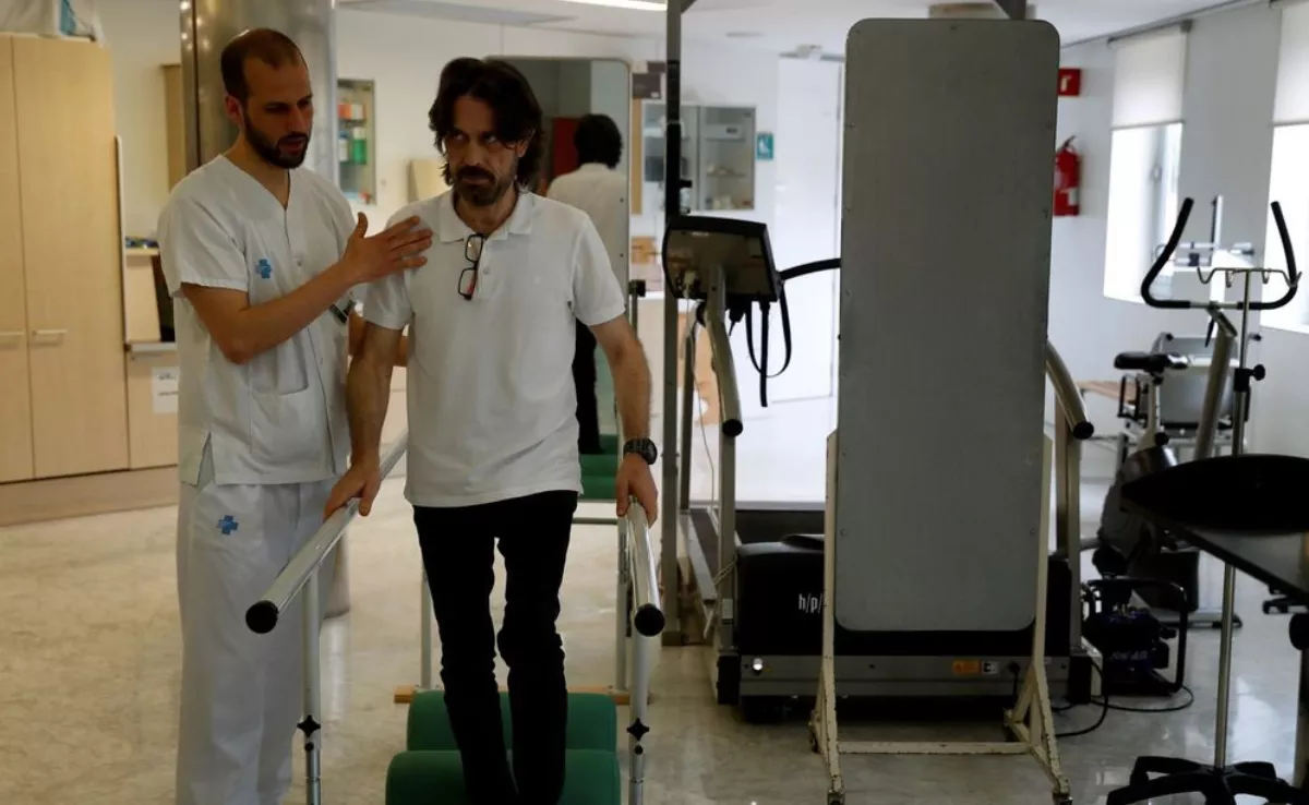 Imagen de archivo de una sesión de fisioterapia / EFE