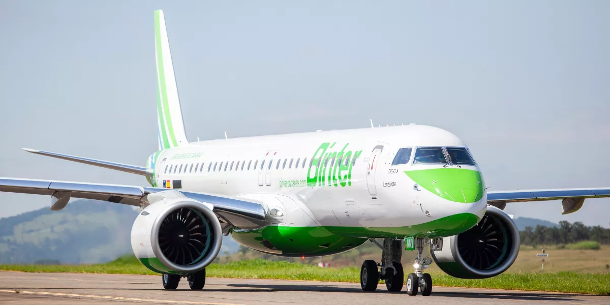 Imagen de un avión de Binter / BINTER 
