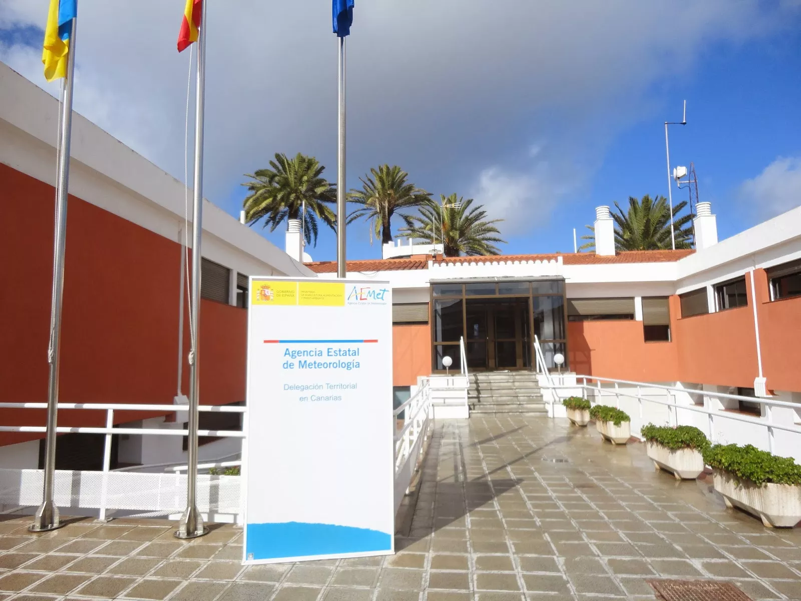 Sede de la AEMET en Las Palmas de Gran Canaria. AEMET