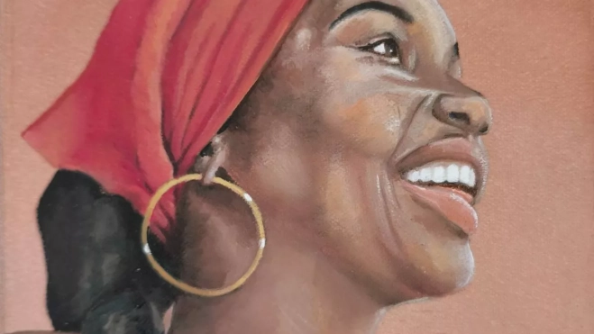 Obra deen 'Territorio interior', exposición colectiva de mujeres en el Liceo Taoro. Cedida (1)