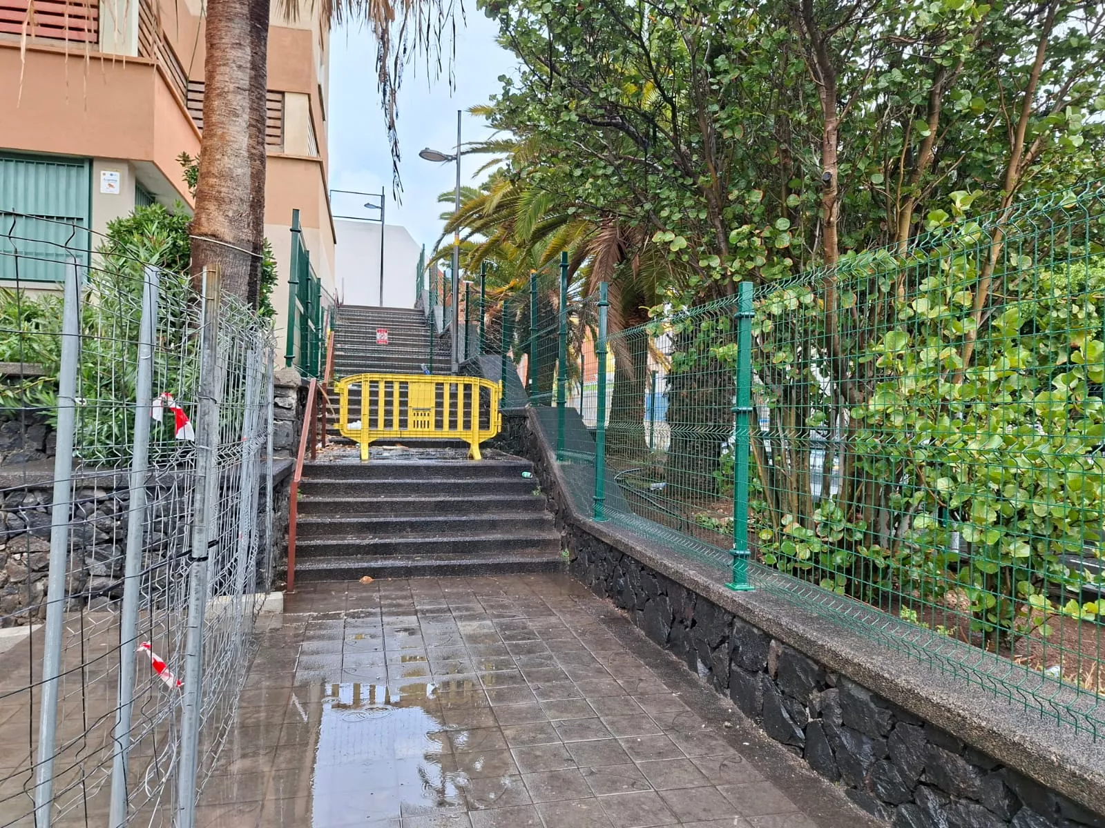 Jardines vallados en Santa Cruz