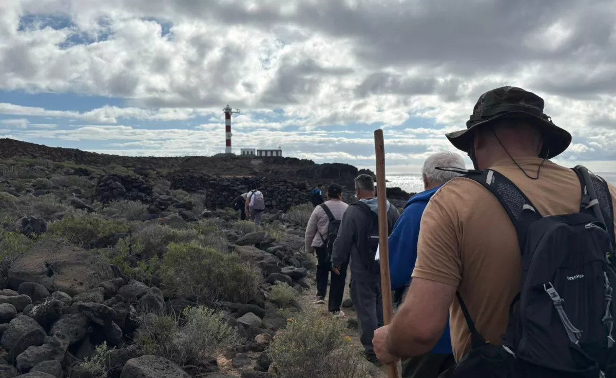 Sendero de la Rasca, en Arona./ IMASTANEN