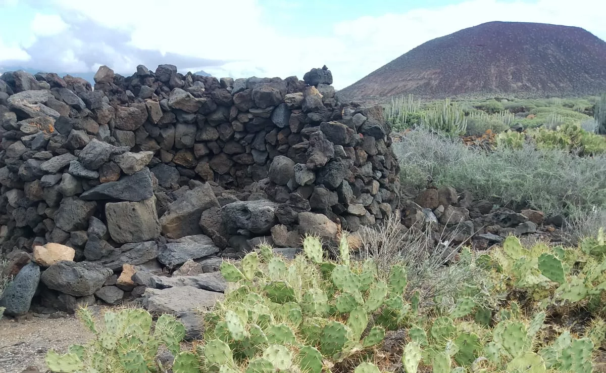 Cabaña sin señalizar en la Rasca, Arona./ CEDIDA