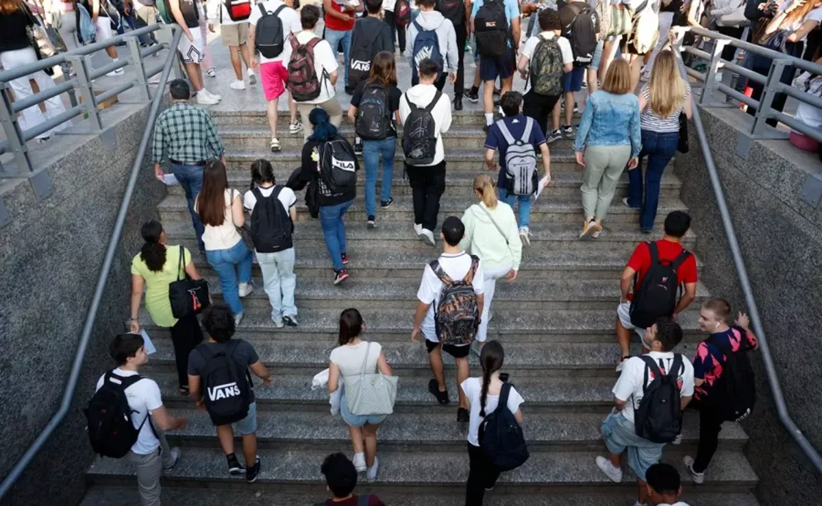 Imagen de un grupo de estudiantes / EFE