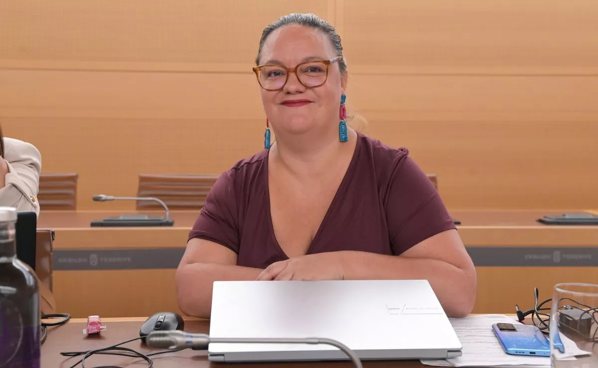 Priscila de León, consejera del PSOE en el Cabildo de Tenerife. /Cedida