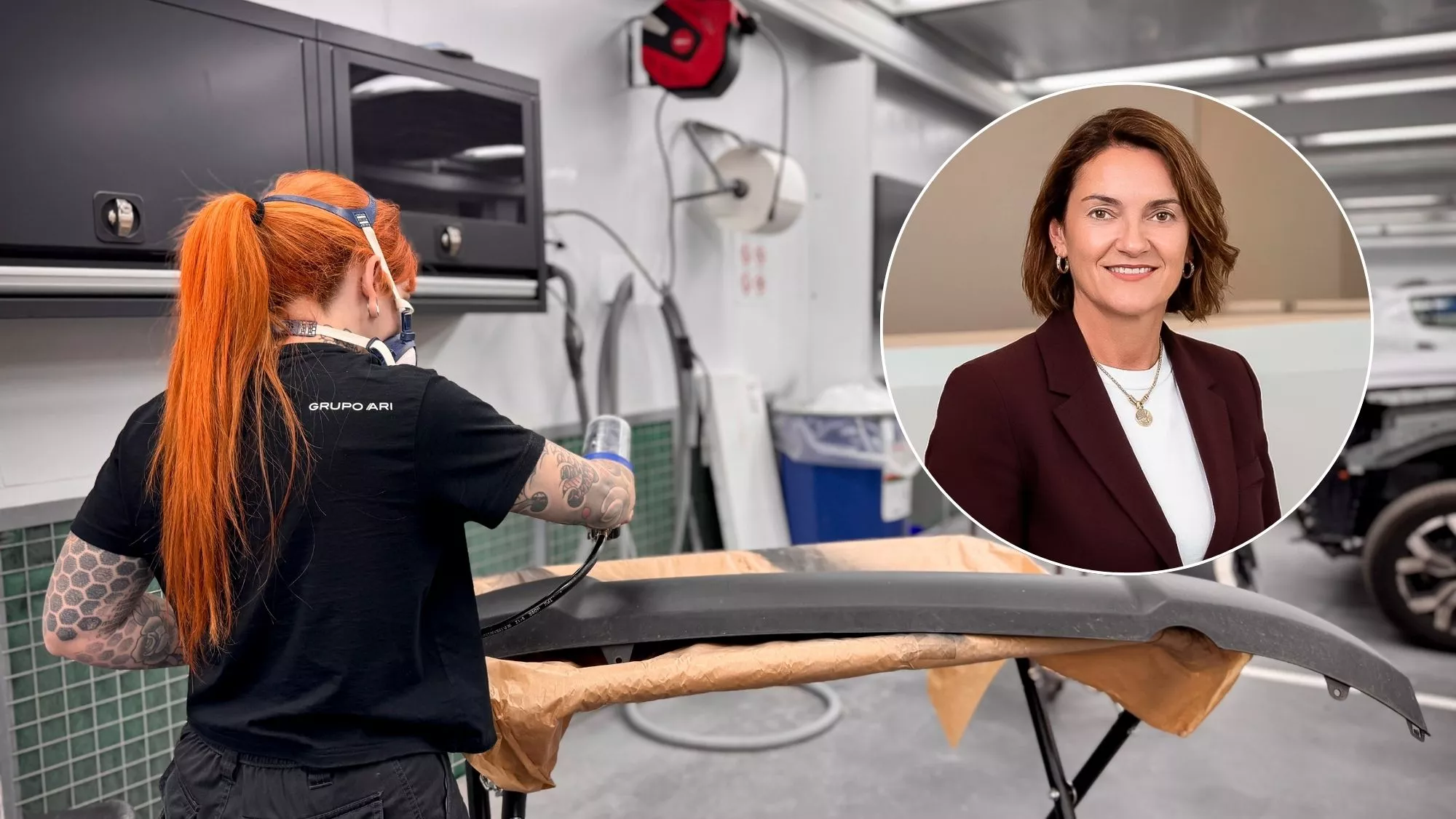 La directora de Recursos Humanos del Grupo Ari, ana Rivas, expone los avances en igualdad de la compañía / CEDIDA