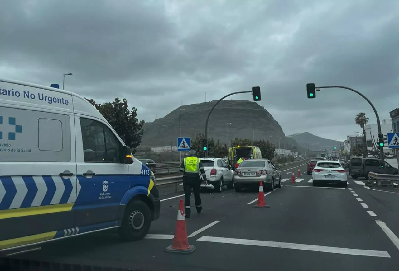 Accidente en la CG-2. /AH