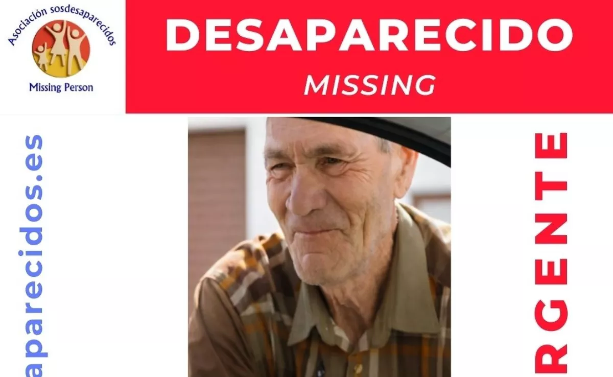 SOS Desaparecidos ha informado de la desaparición en Canarias de Jesús G.C. / SOS DESAPARECIDOS