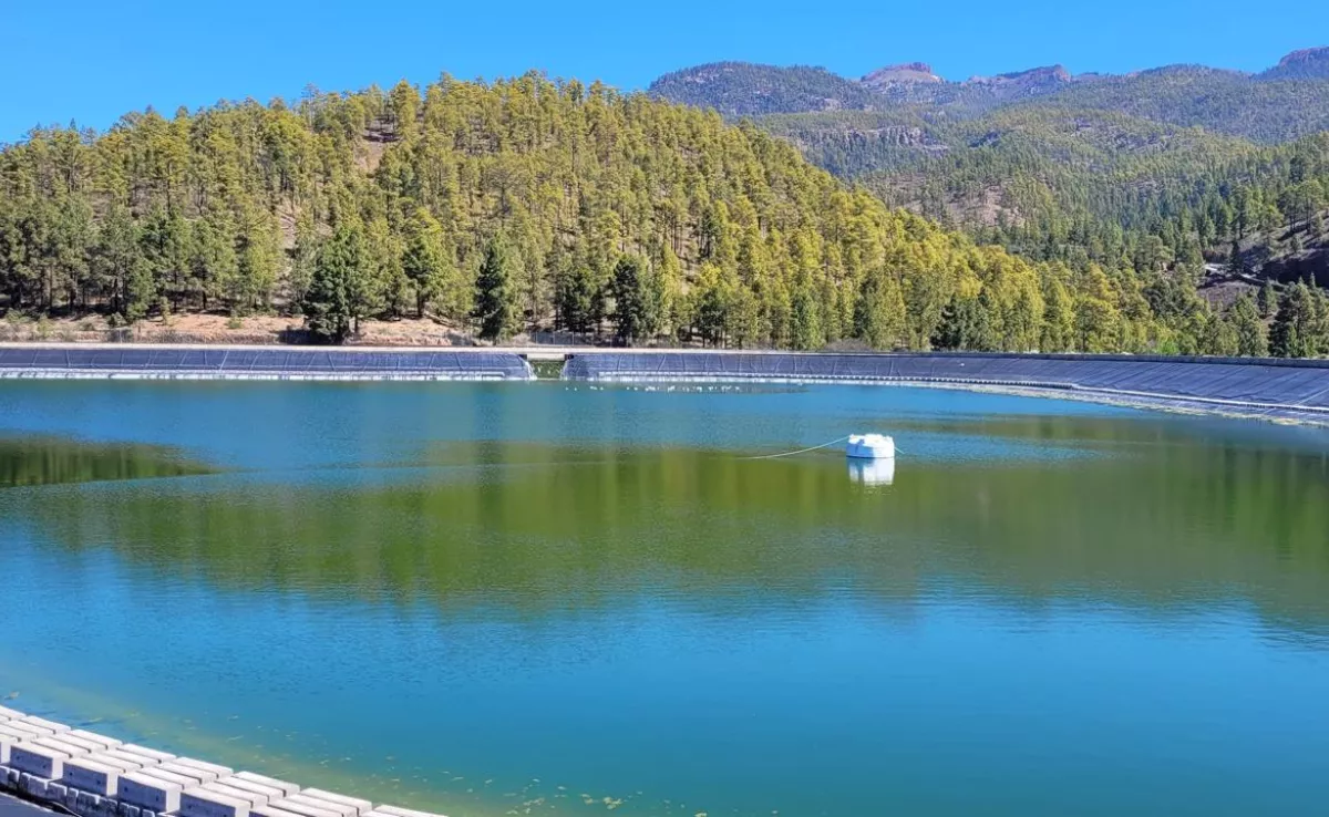 Imagen de una de las balsas de Tenerife / CABILDO DE TENERIFE