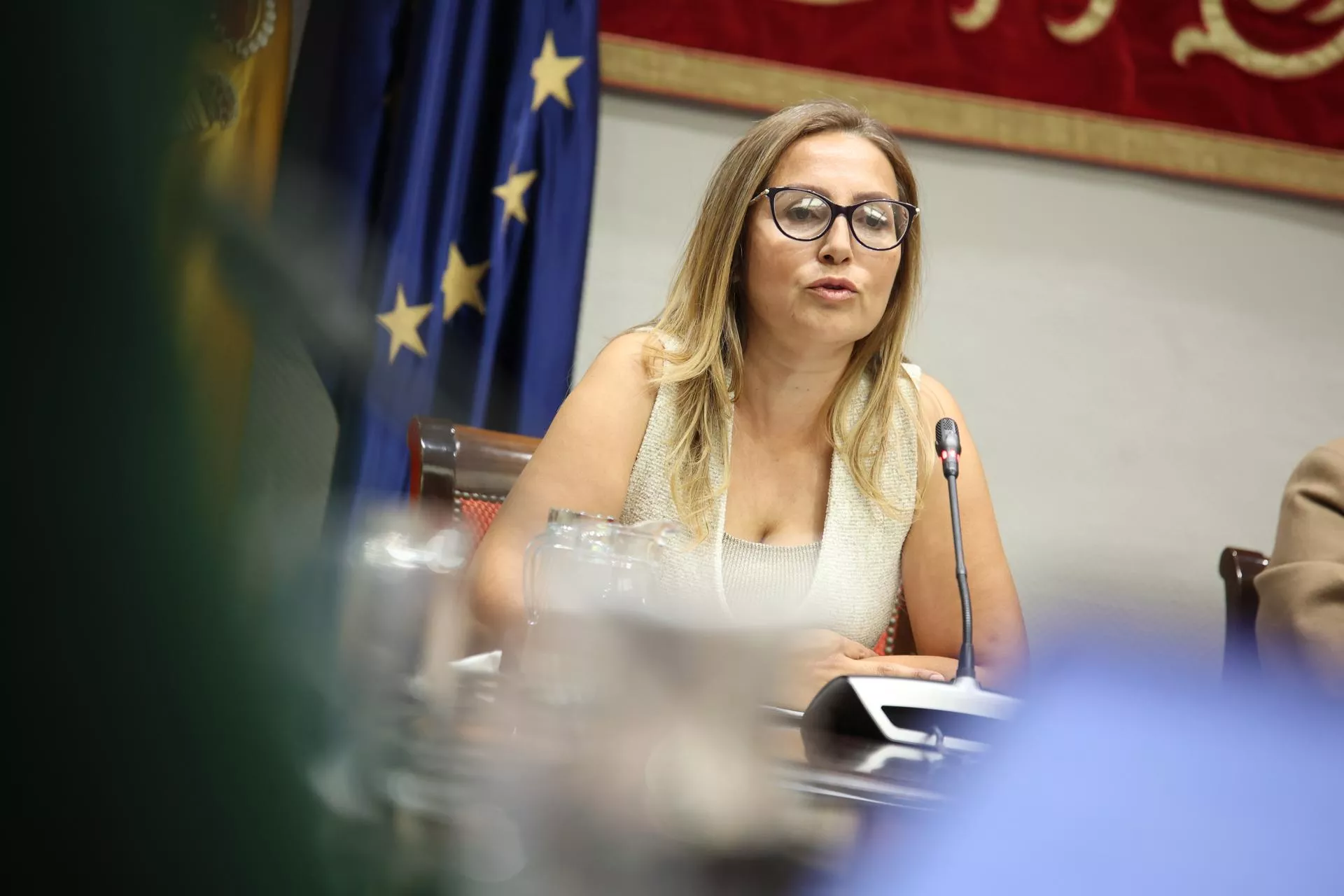 La presidenta de la Plataforma Canaria Educación Inclusiva, Carolina Buriticá. / EFE - RAMÓN DE LA ROCHA