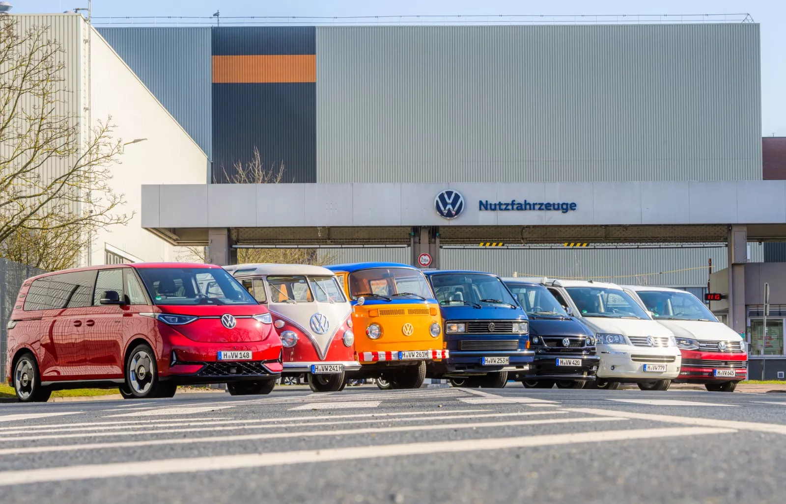 Volkswagen Comerciales celebra el 70º aniversario de su planta principal en Hannover. / CEDIDA
