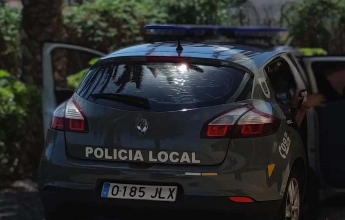 Un vehículo de la unidad GOIA de la Policía Local de Las Palmas de Gran Canaria. POLICIA LPA