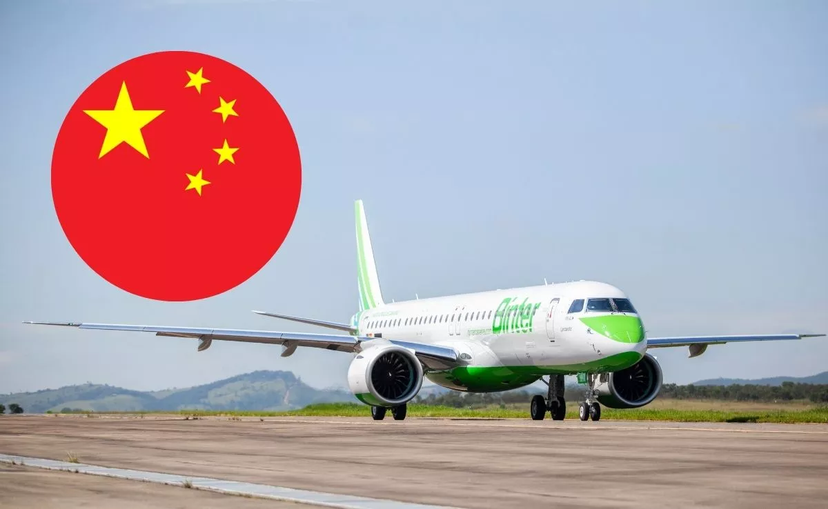 Un Embraer E195-E2 Binter 5