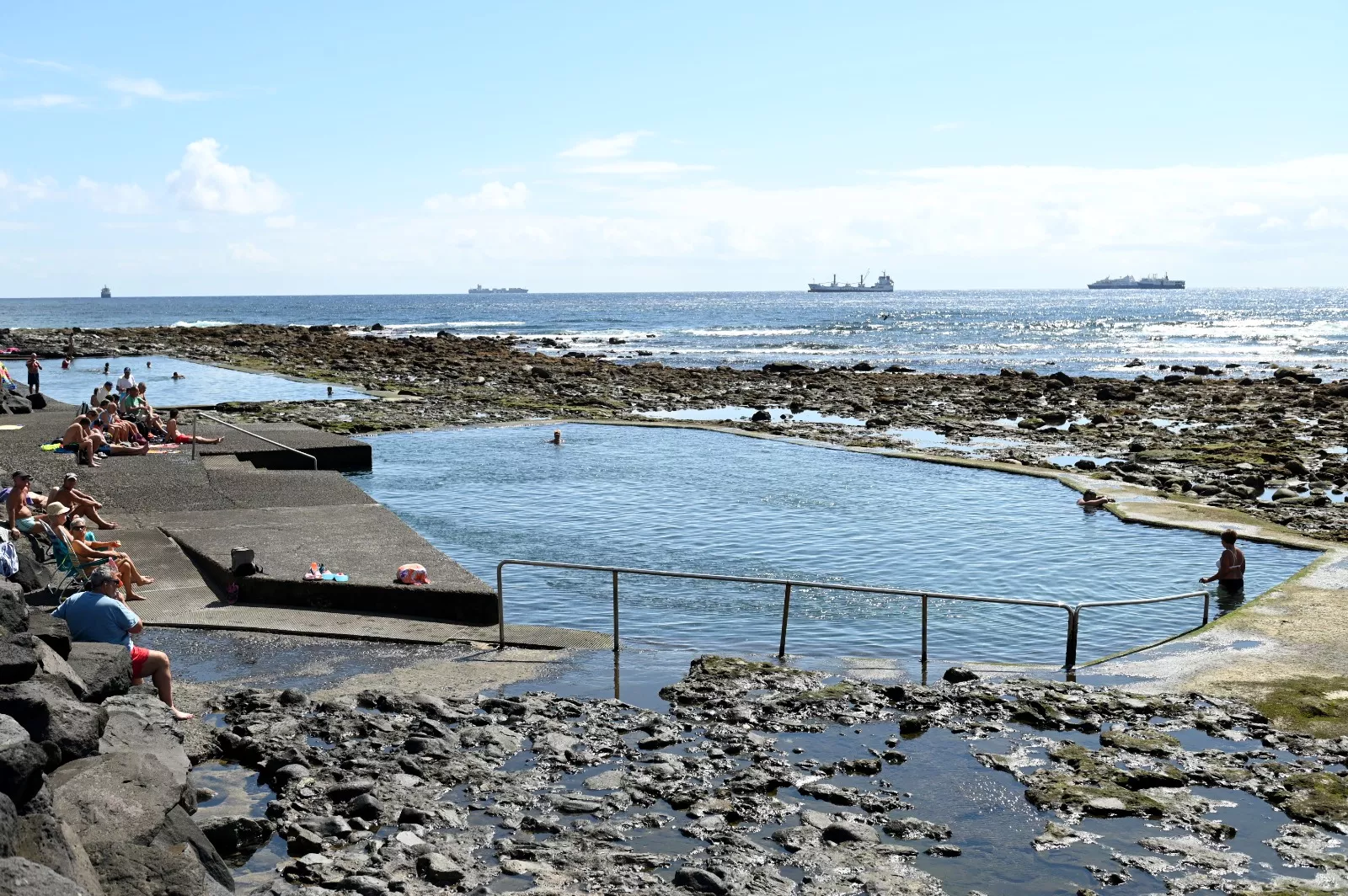 Piscinas de La Laja. Antonio Martel