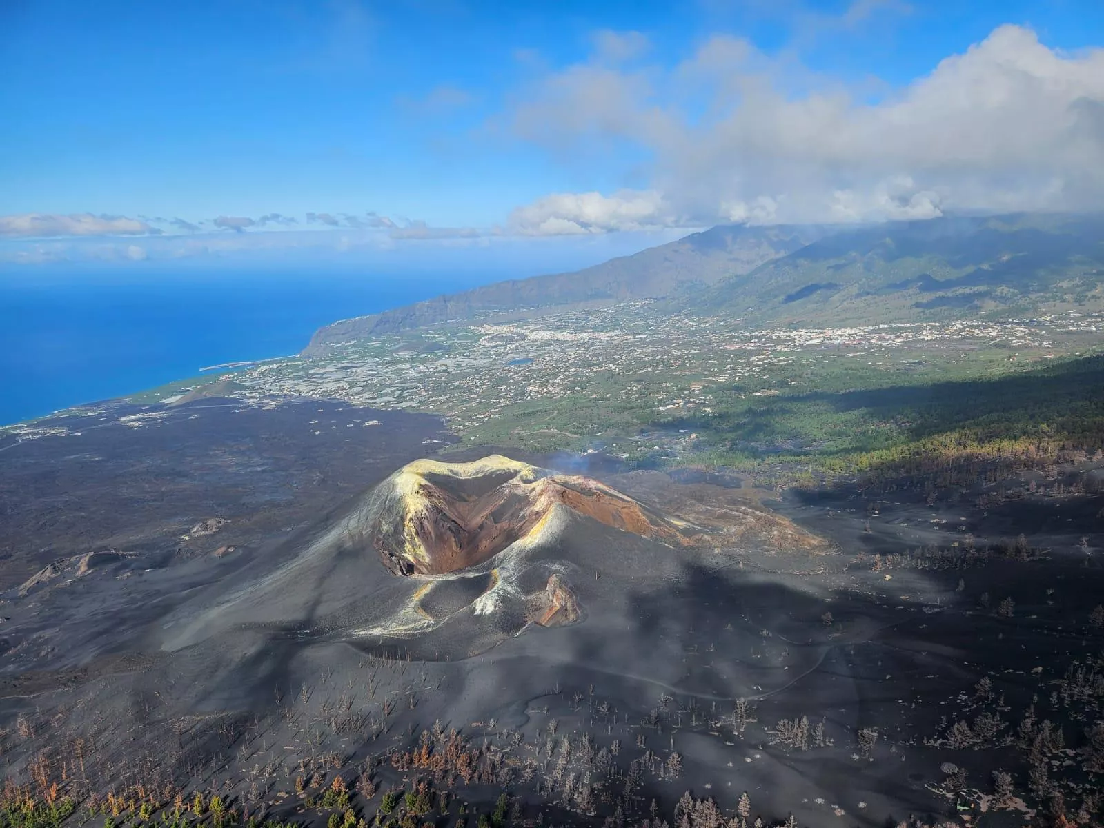 Cumbre Vieja, en La Palma. / GOBIERNO DE CANARIAS