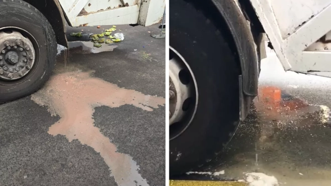 Imagen de los camiones de recogida de FCC en Las Palmas de Gran Canaria / CEDIDA Imagen de los camiones de recogida de FCC en Las Palmas de Gran Canaria / CEDIDA