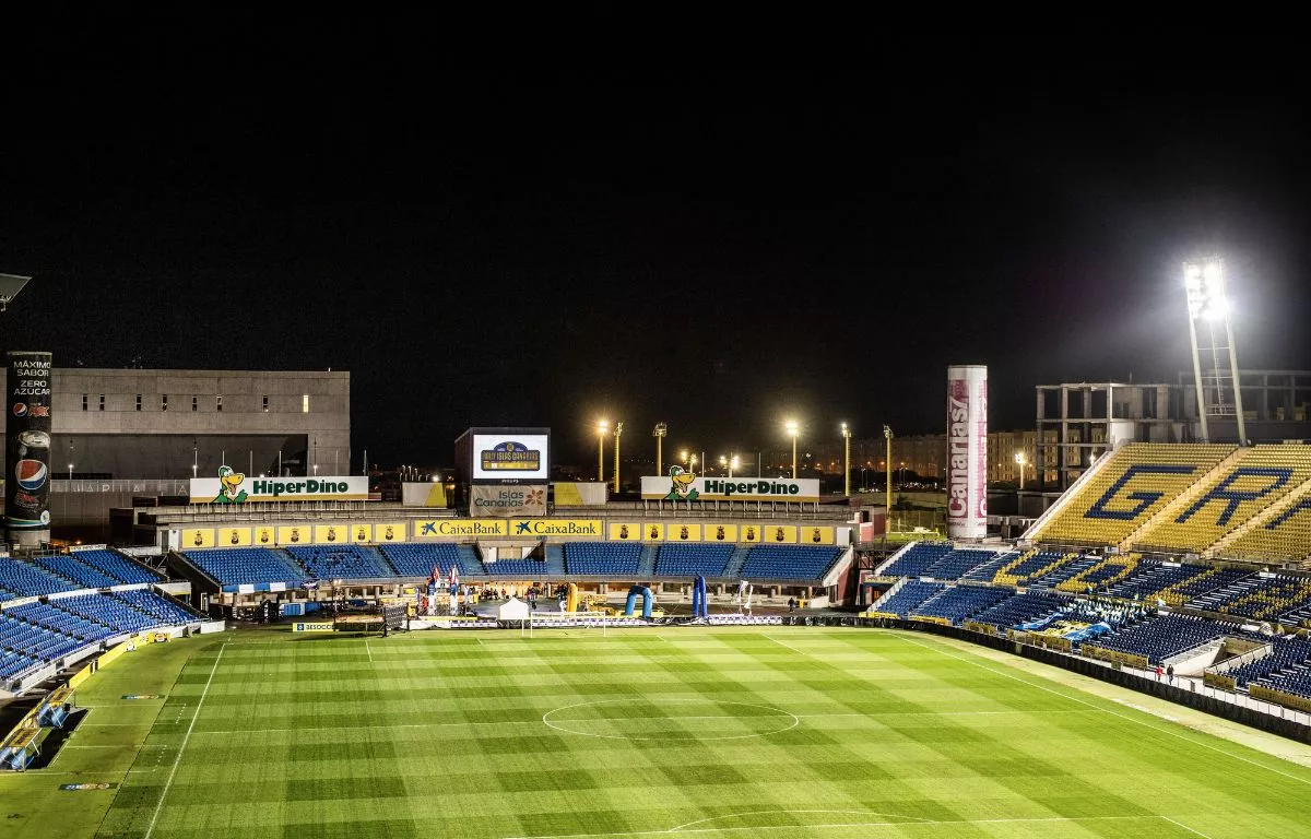 Un evento del Rally Islas Canarias en el Estadio de Gran Canaria. AH