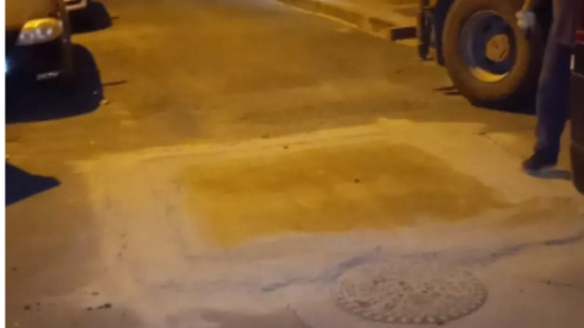 Estado del pavimento antes de empezar las obras / AH