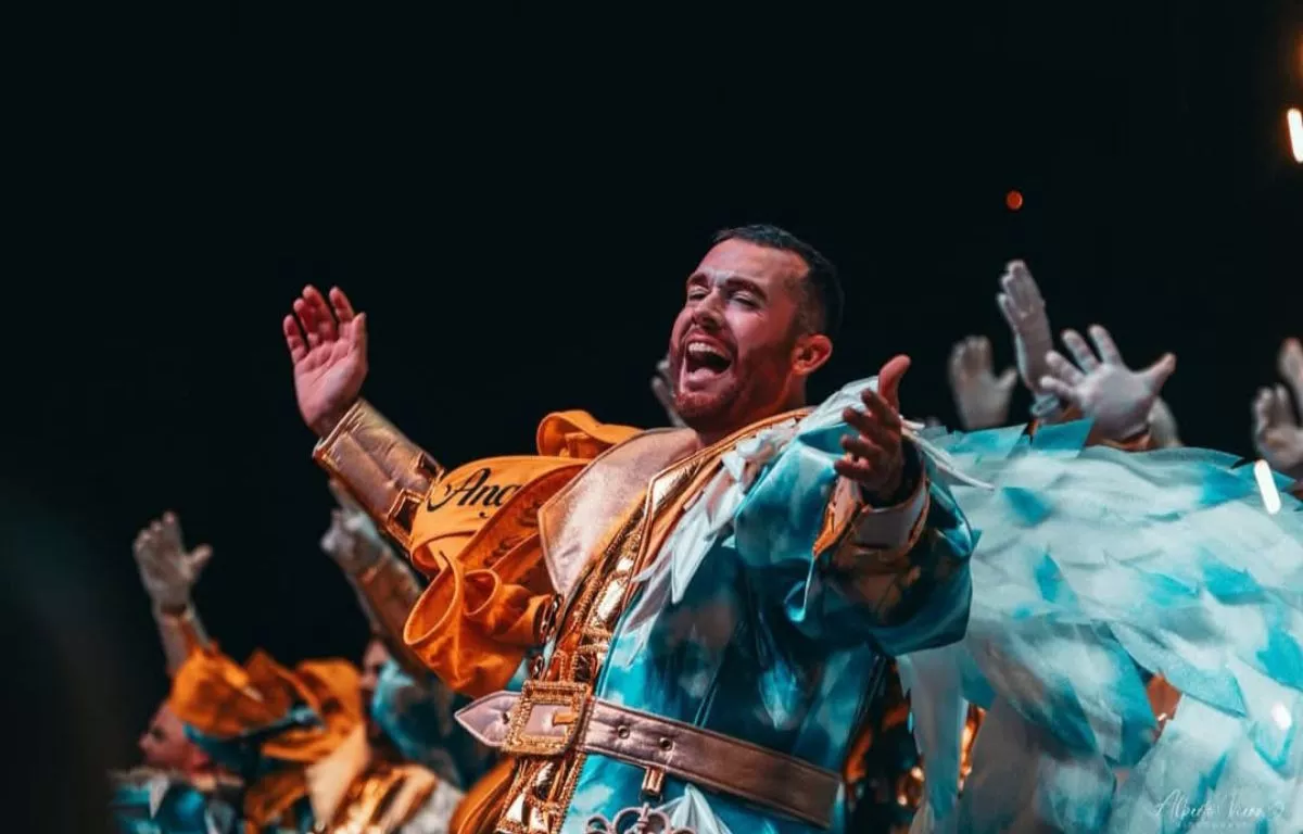 David Zurita, director de la murga Los Legañosos. CEDIDA