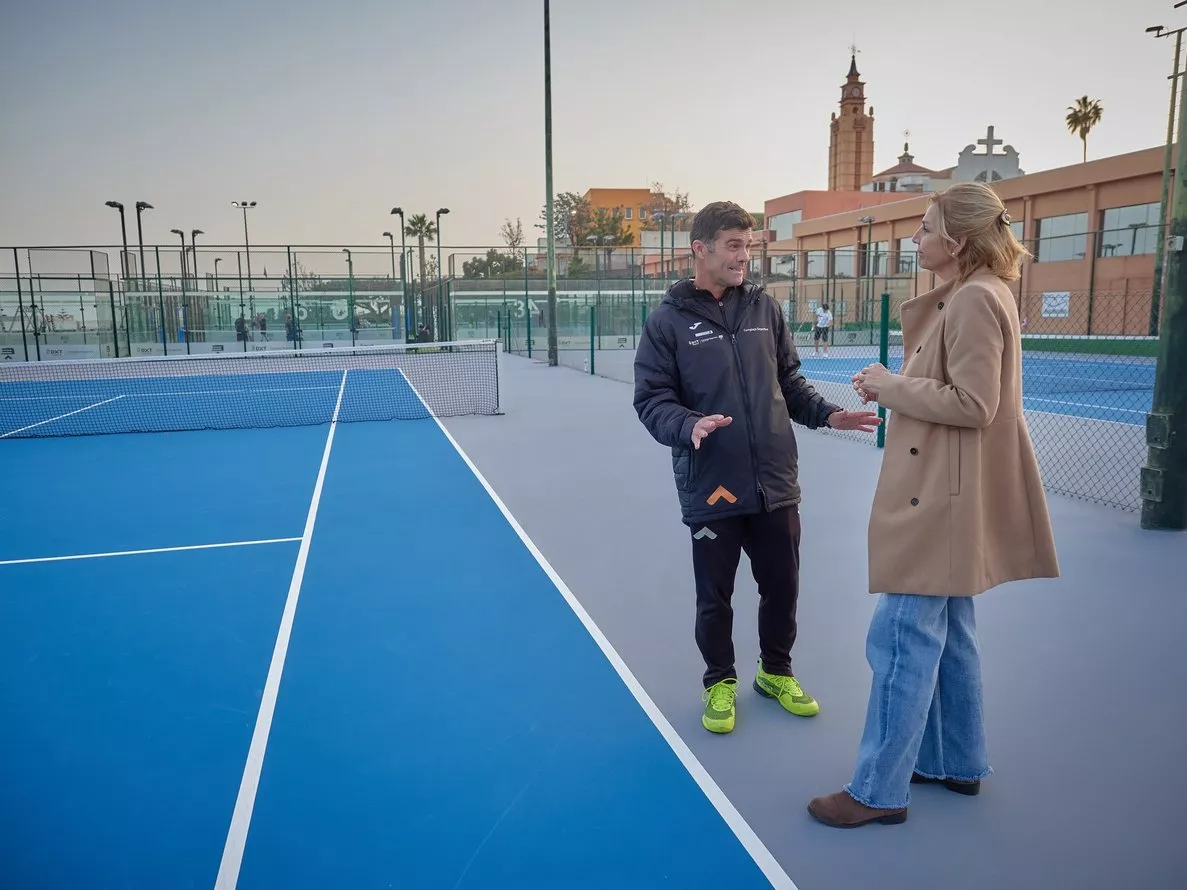 Nuevas pistas del Complejo Deportivo Santa Cruz Ofra. CABILDO