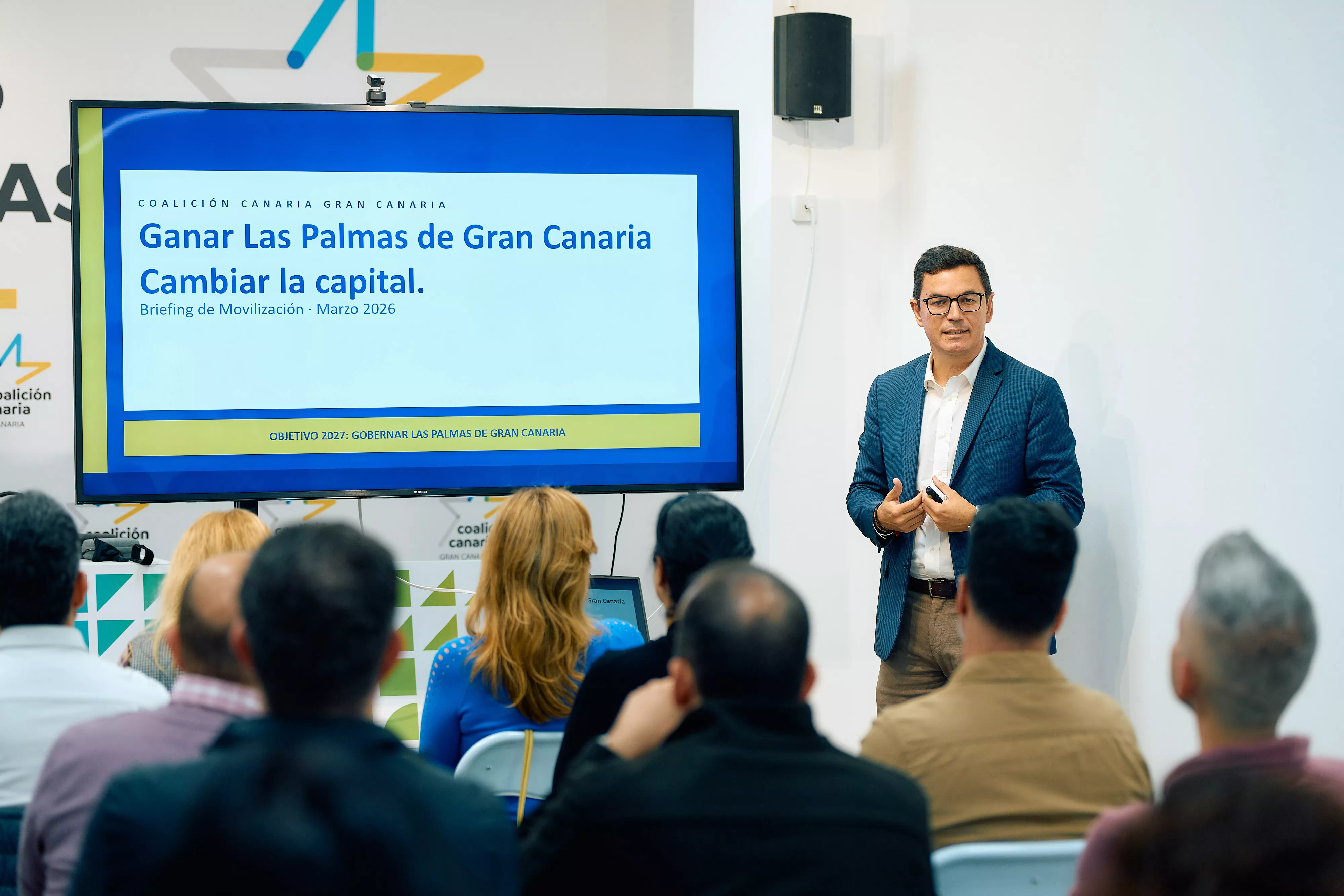  El secretario general de Coalición Canaria en Gran Canaria, Pablo Rodríguez. AH