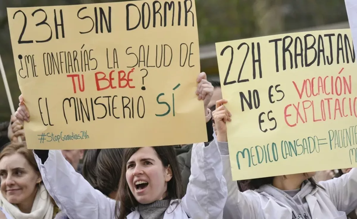 Imagen de movilizaciones de médicos de España / EFE