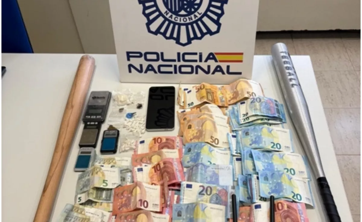 La Policía Nacional desarticula una red dedicada al tráfico de drogas que explotaba a consumidores vulnerables. / POLICÍA NACIONAL