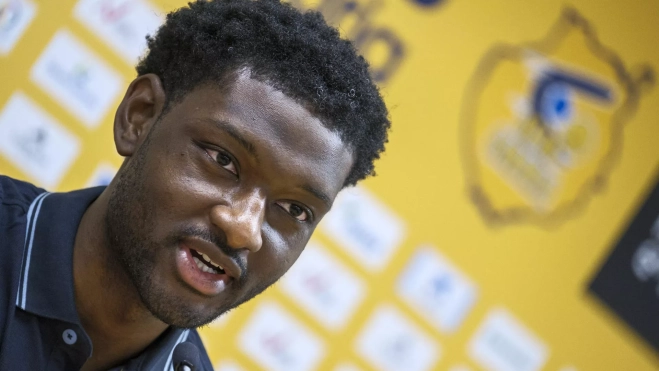 Chemezie Metu, nuevo pívot del Granca. / ÁNGEL GARCÍA-EFE Chemezie Metu, nuevo pívot del Granca. / ÁNGEL GARCÍA-EFE