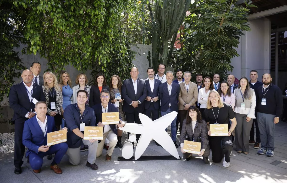 Foto de familia Premios EmprendeXXI Canarias. CEDIDA