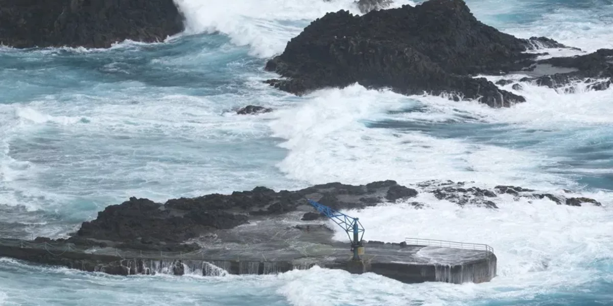 Imagen de la borrasca Therese en Canarias / EFE