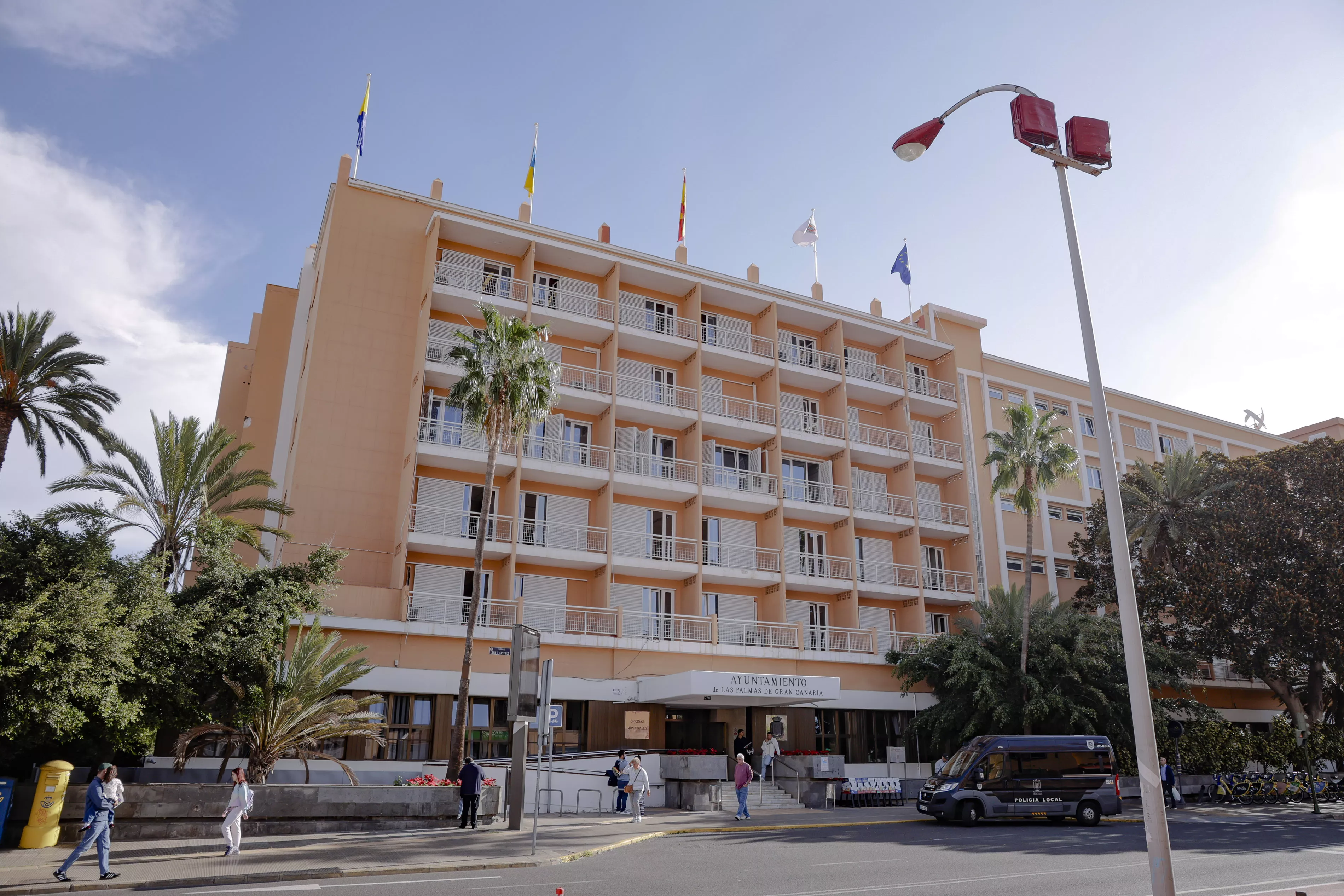 Oficinas Municipales del Ayuntamiento de Las Palmas de Gran Canaria. AH