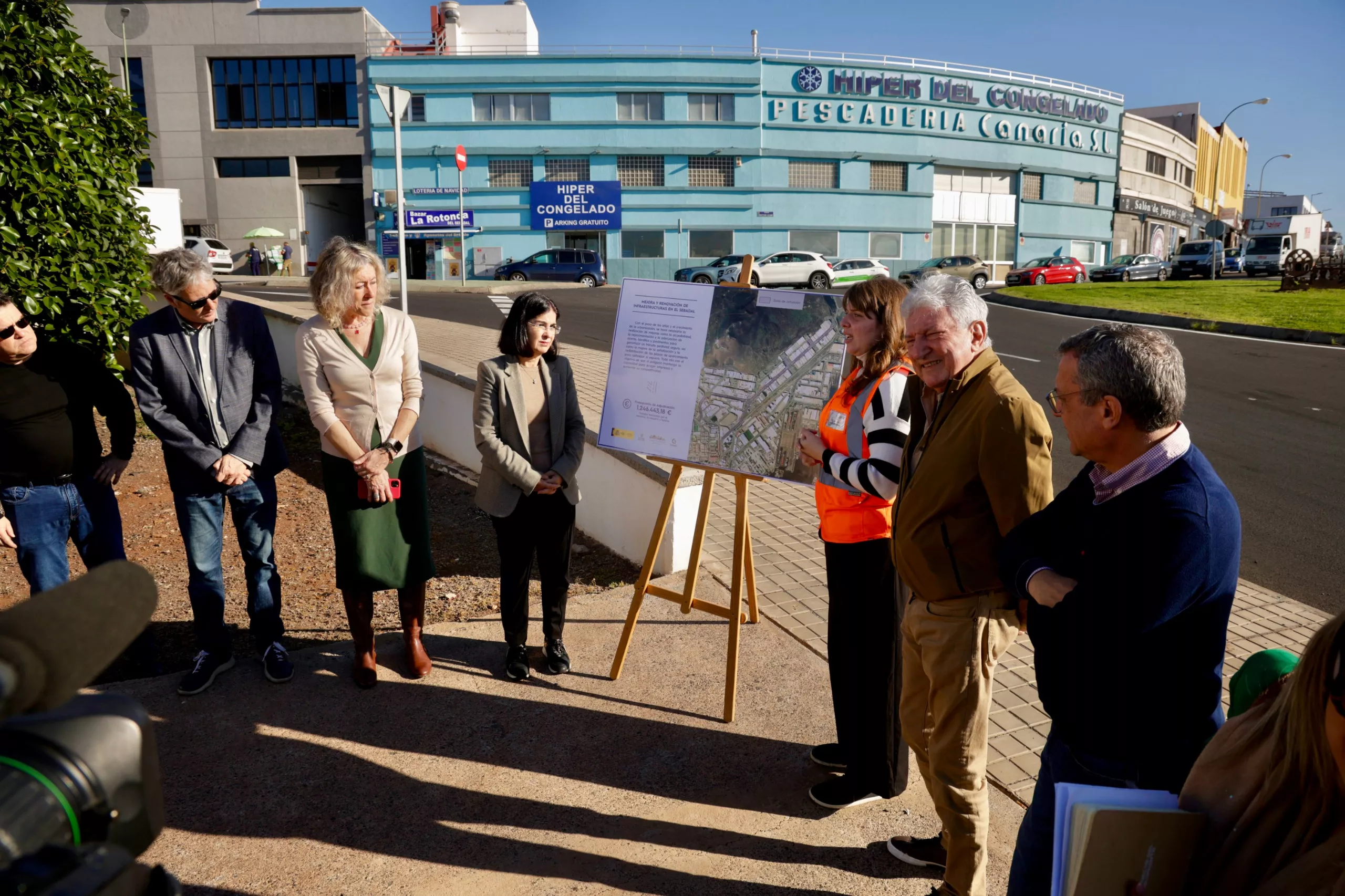 El Ayuntamiento culmina la modernización del polígono industrial de El Sebadal. AH 