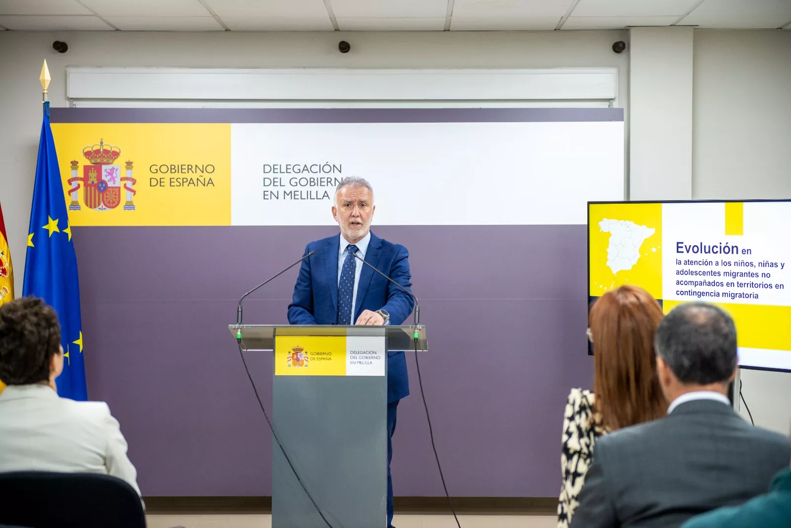 El ministro de Política Territorial y Memoria Democrática, Ángel Víctor Torres. / GOBIERNO DE ESPAÑA